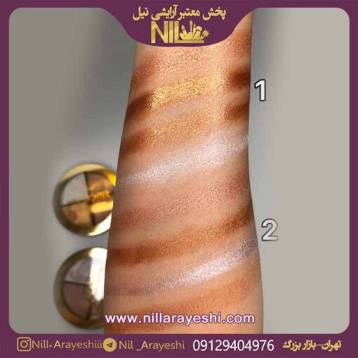 هایلایتر چهار رنگ سوییت رز کد 3037