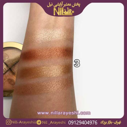 هایلایتر چهار رنگ سوییت رز کد 3037