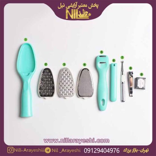 ست حرفه ای پدیکور