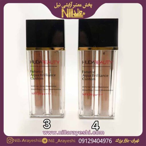 ست کرم پودر و شیمر هدی بیوتی