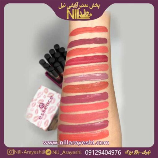 پک رژ مایع 12 تایی اسنس