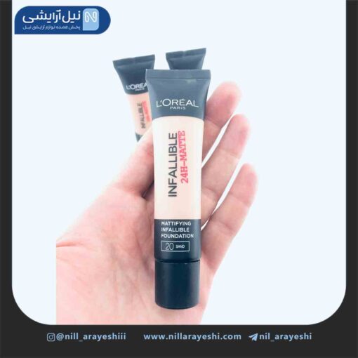 کرم پودر تیوبی لورآل اورجینال