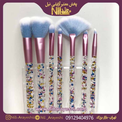 براش دسته گلیتری هفت تکه