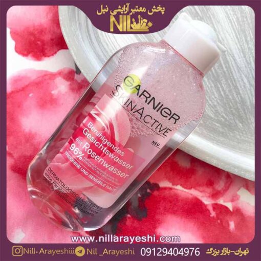 تونر گل رز گارنیر اورجینال