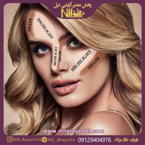 پالت هایلایتر و کانتور چرب نیکس