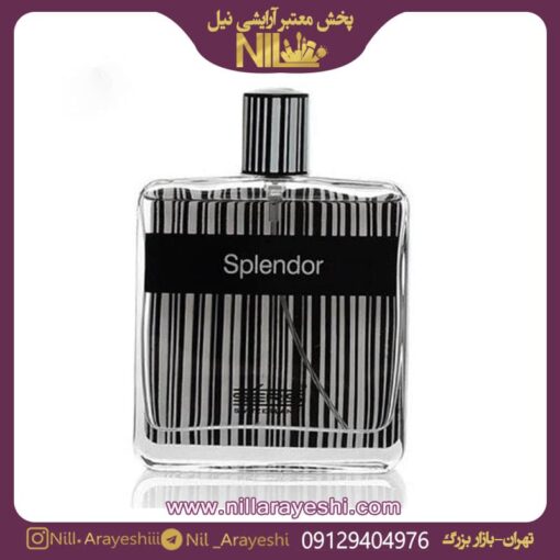 عطر سریس اسپلندور مشکی مردانه 100ml