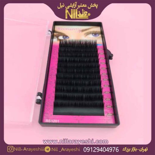 مژه والیوم کاشت رومانتیک فر d