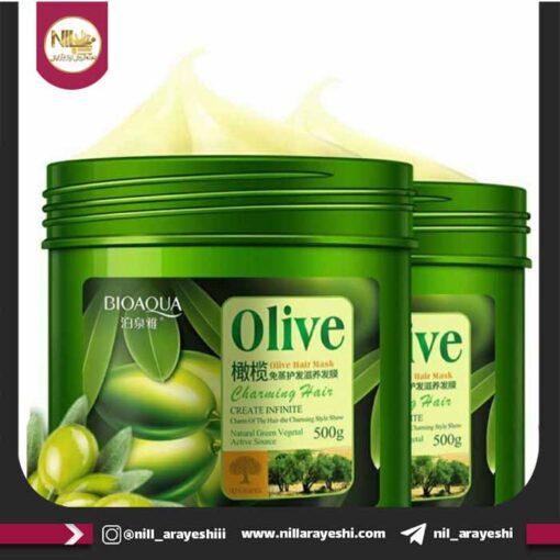 ماسک مو کاسه ای تقویت کننده روغن زیتون بیوآکوا 500 گرم