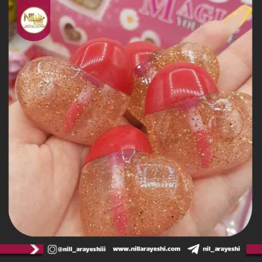 رژ حرارتي طرح قلب مجيك
