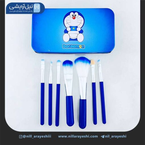 براش هفت تیکه هلوکیتی قوطی فلزی