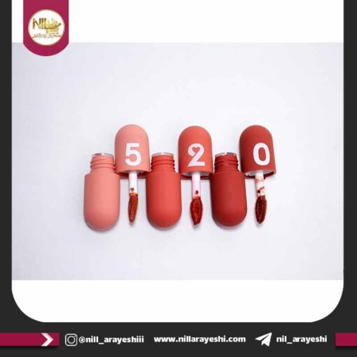 ست سه عددی رژ مایع کپسولی هنگ فنگ کد H7041