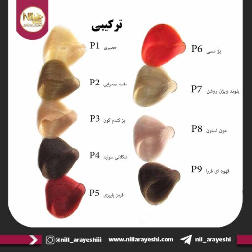 رنگ مو گیاهی پرستیژ 100ml