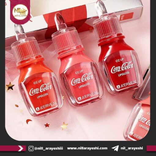 رژ مایع کوکا کولا اِرویل