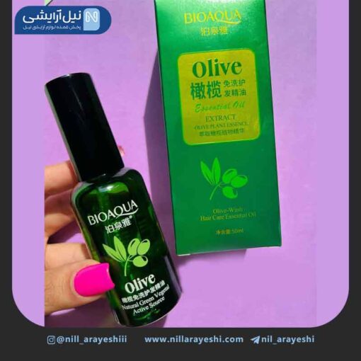 سرم‌ مو روغن زیتون بیوآکوا کد bqy0054