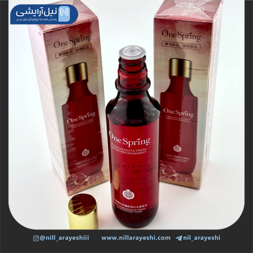 تونر آبرسان و مرطوب کننده انار وان اسپرینگ کد YZC4327