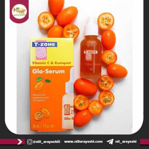 سرم صورت ویتامین سی و کامکوات تی زون