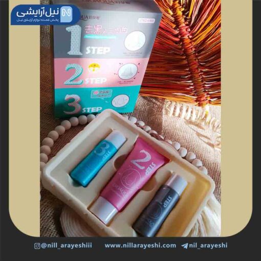 پک سه مرحله ای حذف جوش های سرسیاه بینی بیوآکوا کد BQY0092
