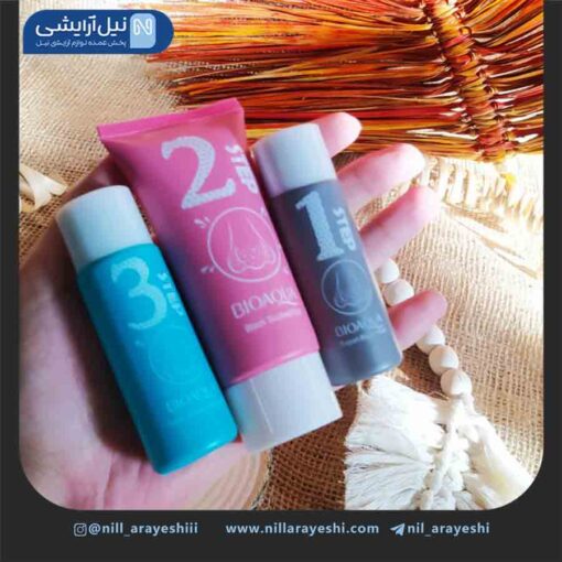 پک سه مرحله ای حذف جوش های سرسیاه بینی بیوآکوا کد BQY0092