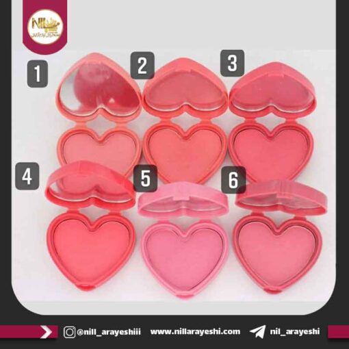 رژگونه قلبی آرت اسکین