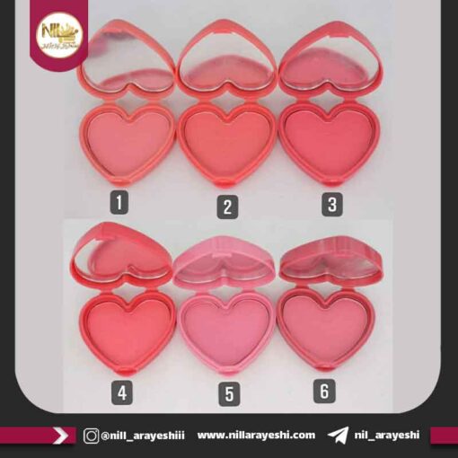 رژگونه قلبی آرت اسکین