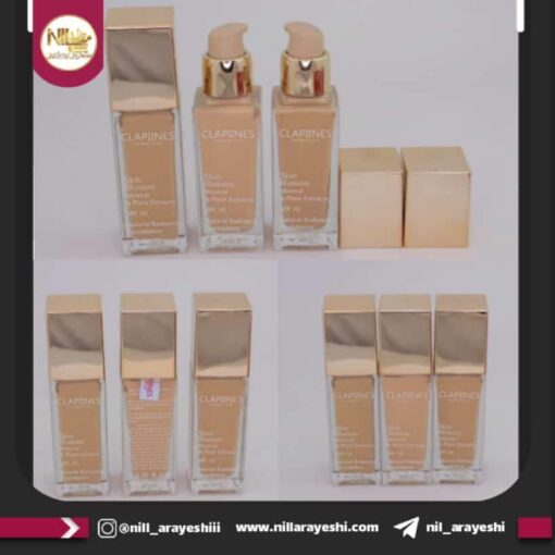کرم پودر شیشه ای کلاپینس 30 میل