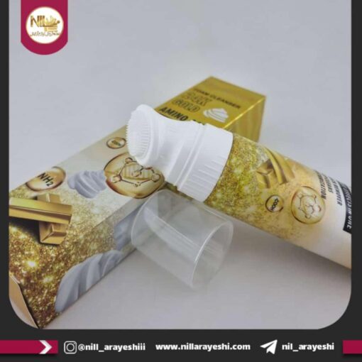 فوم شستشوی صورت تیوپی طلا کیس بیوتی کد 110503B