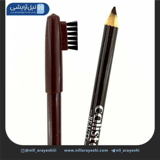 مداد ابرو شانه دار پوکه بلند کالیستا
