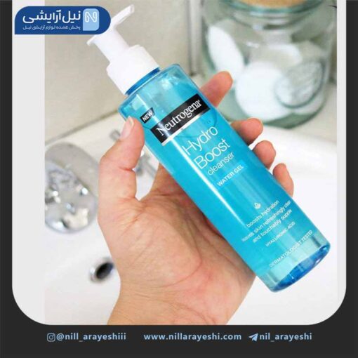 ژل شستشو صورت آبرسان هیدروبوست نوتروژینا ( یونان )