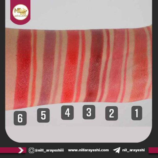 خط لب و رژ جامد دو طرفه چانلیوی کد 3225