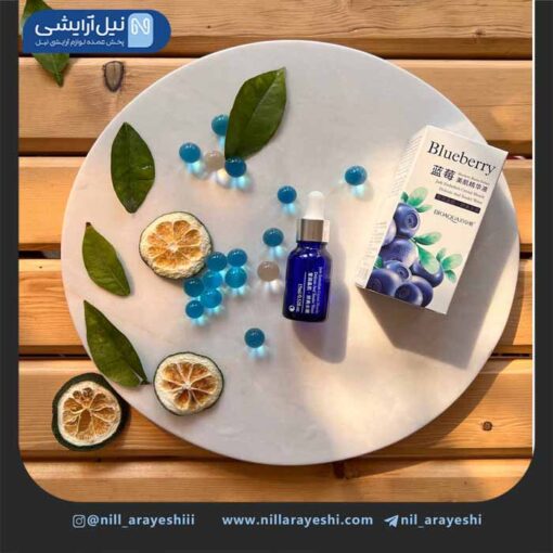 سرم آبرسان و لیفت صورت بلوبری بیوآکوا کد bqy0528