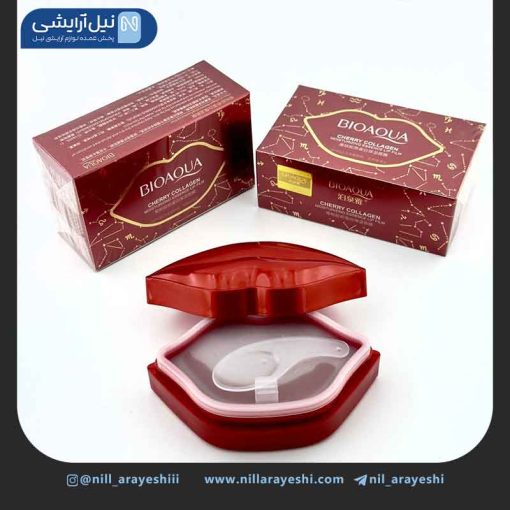 ماسک لب کاسه ای عصاره کلاژن گیلاس بیوآکوا کد bqy90676