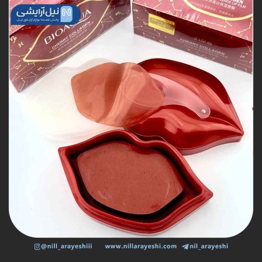 ماسک لب کاسه ای عصاره کلاژن گیلاس بیوآکوا کد bqy90676
