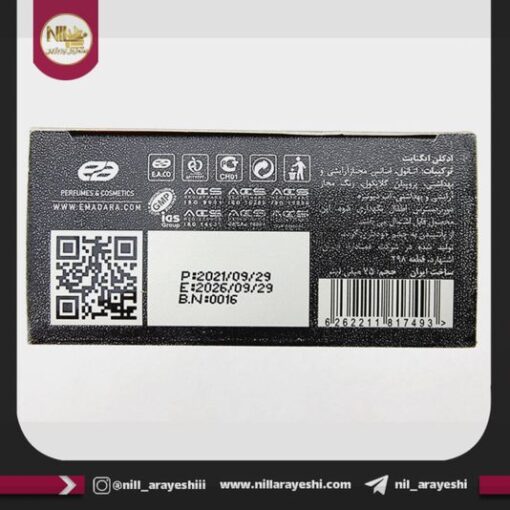ادکلن مردانه امپر مدل ایگنایت 100 میل