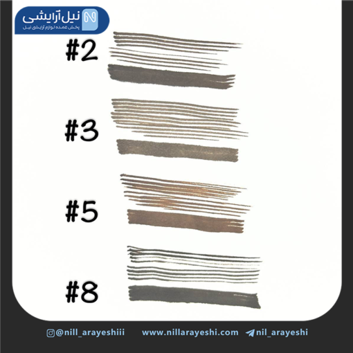 هاشور ابرو قلمی فلارمار کد s – 106