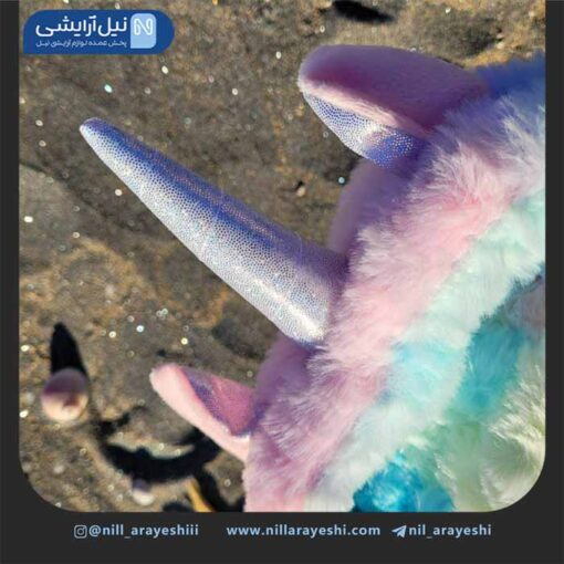 هدبند آرایشی یونیکورن تک شاخ