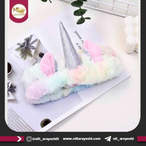 هدبند آرایشی یونیکورن تک شاخ
