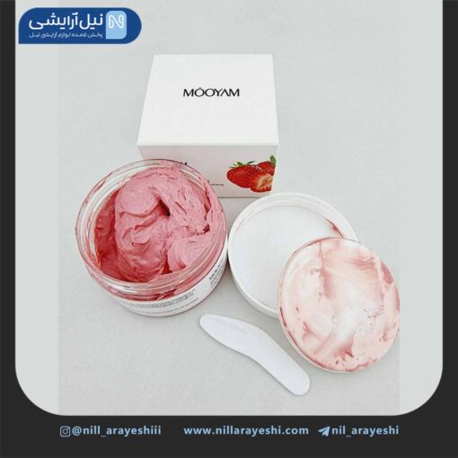 مود ماسک ( ماسک گچی ) صورت کاسه ای توت فرنگی مویام