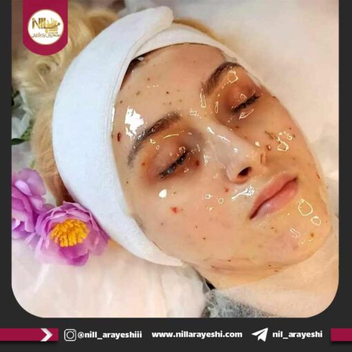ماسک پودری هیدوژل لاتکس صورت سیلیکونی