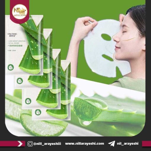 ماسک صورت ورقه ای آلوئه ورا بیسوتانگ کدbstds219