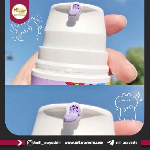 ماسک حبابی بنفش شیکی