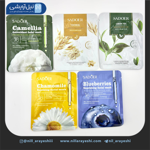 ماسک صورت ورقه ای 25 گرمی ( جور )