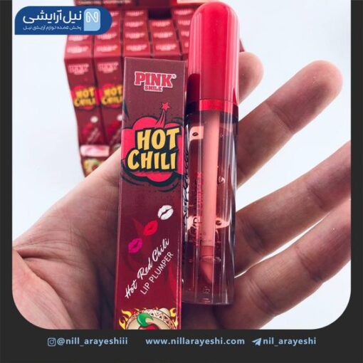 حجم دهنده لب فلفل قرمز پینک اسمایل کد 0013