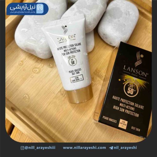 کرم ضد آفتاب لانسون حاوی spf 50