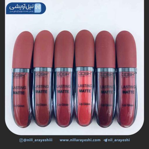 رژ لب مایع گاش بیضی کد Lg104g