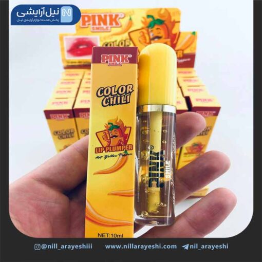 حجم دهنده لب فلفل زرد پینک اسمایل کد 0014_133