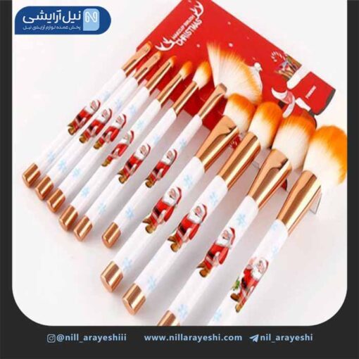 ست براش ده تیکه جعبه دار کریستمس