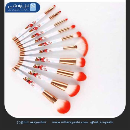 ست براش ده تیکه جعبه دار کریستمس