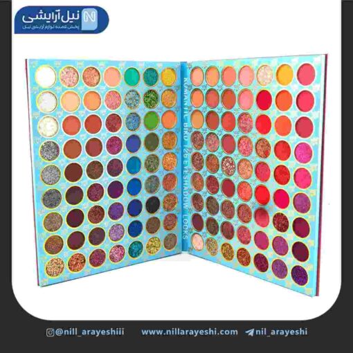 پالت سایه کتابی 126 رنگ پرفکت رومانتیک برد کد rb8070