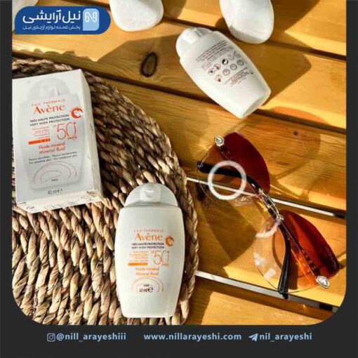 کرم ضد آفتاب اون بی رنگ مدل فلویید مینرال 40 میل spf50