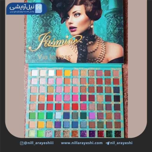 پالت سایه ۶۴ رنگ ویا لتواس مدل جزمین کد 8264